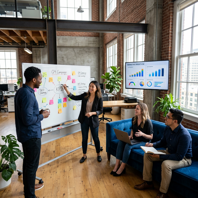 Our Team Collaborating